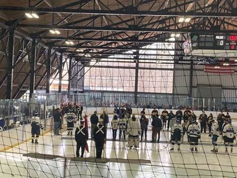 U.S. Senator Richard Blumenthal (D-CT) attended the annual Chief’s Cup hockey game between the New Haven Police and Fire Departments.